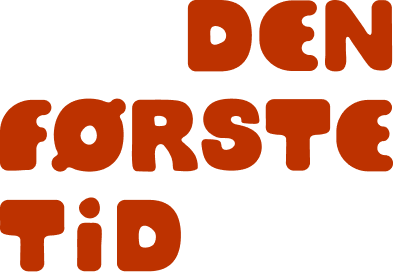 Den første tid logo